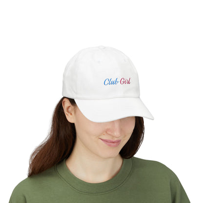 Women's Stylish Golf Hat | Club Girl Golf | Club Girl Script